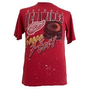 Detroit Red Wings Vintage Stone Washed T-shirt (S)